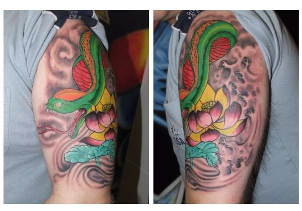 My Jap Snake tattoo