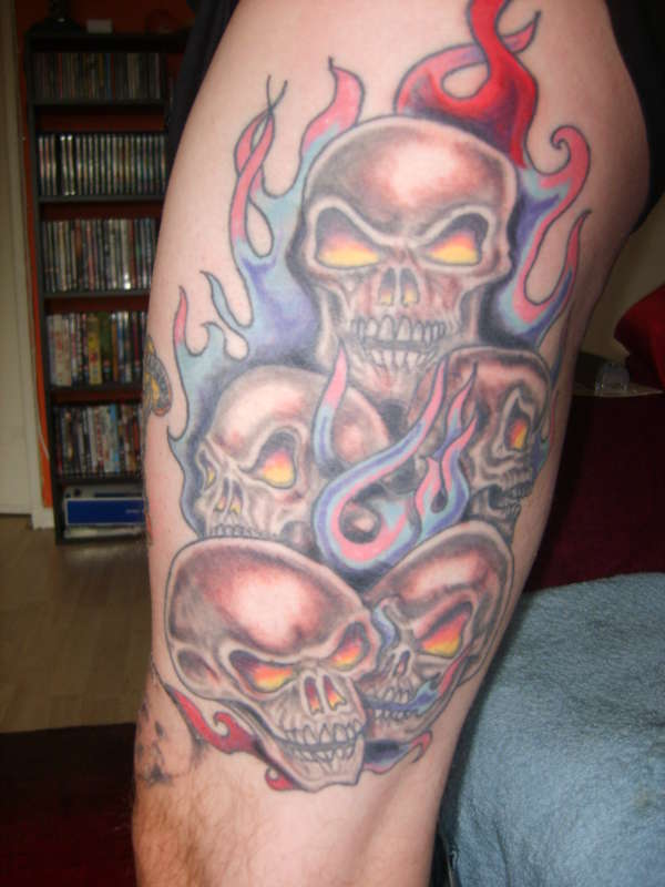 SKULLS tattoo