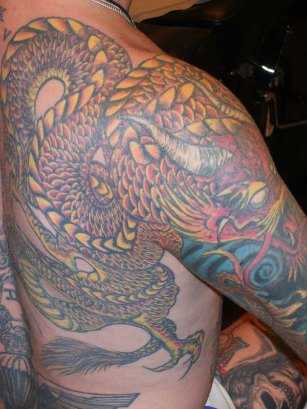 dragon tattoo