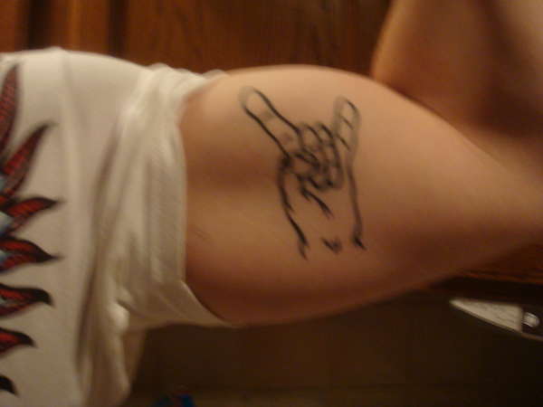 rock n roll tattoo