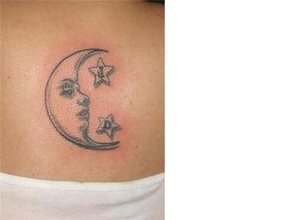 moon&stars tattoo