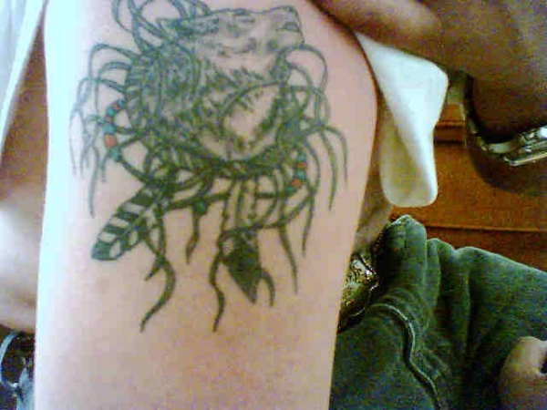 Wolf-2 tattoo