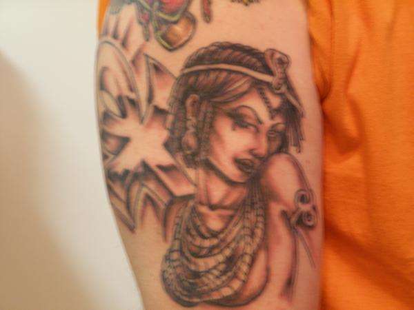 Egyptian , almost done tattoo