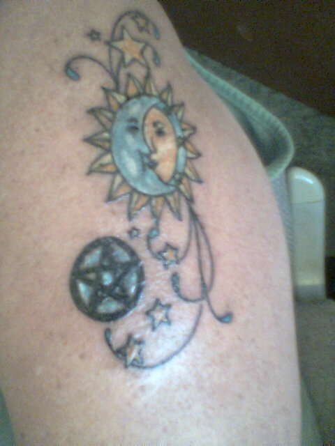 Celestial tattoo
