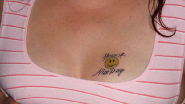Have A Nice Day 2 tattoo