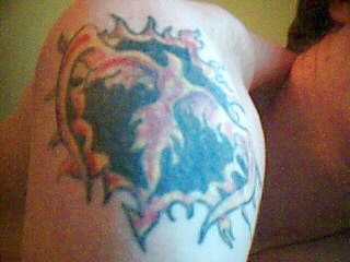 Cover up after pic tattoo