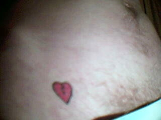 Cracked Heart tattoo