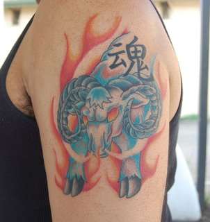 Aries Tat tattoo