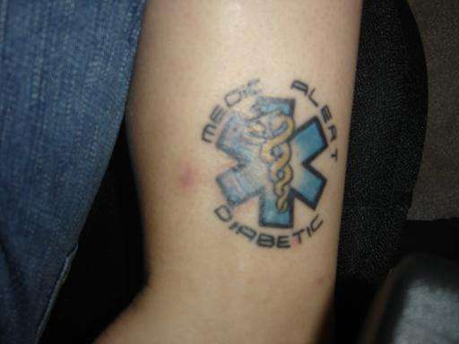 Medical Alert tattoo