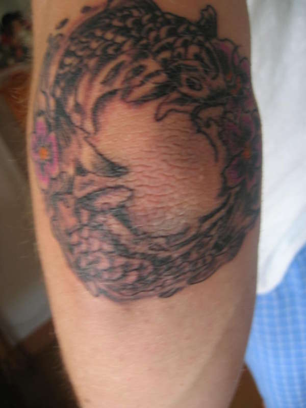 elbow tattoo