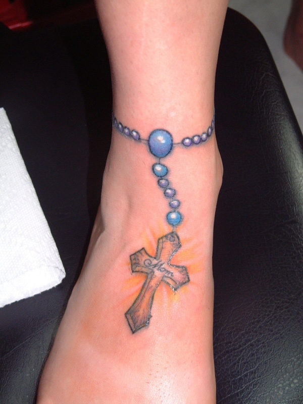my rosary tattoo