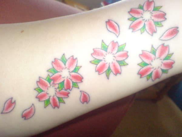 cherry blossom tattoo