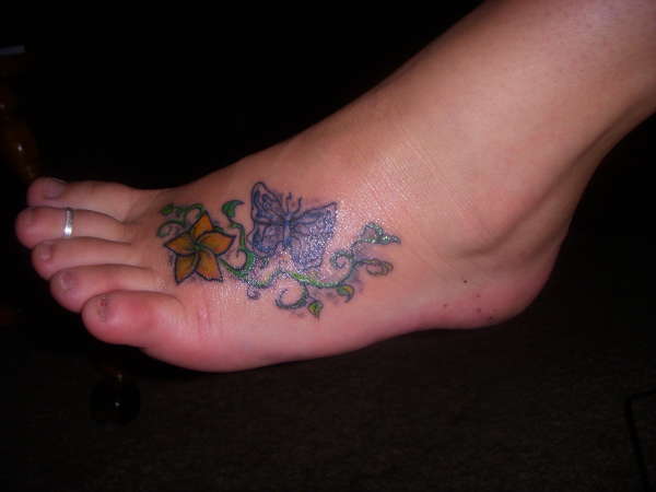 side view tattoo