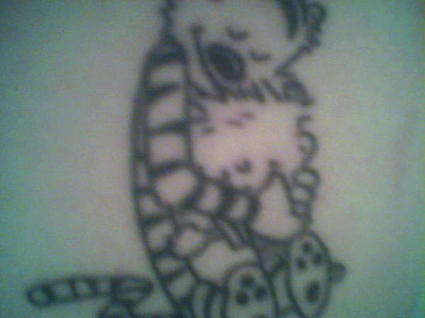 Calvin and Hobbes tattoo