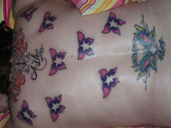my children are butterflies tattoo