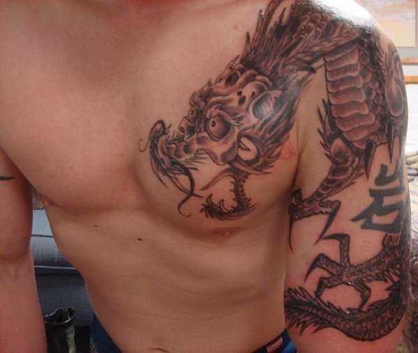 Oriental Dragon tattoo