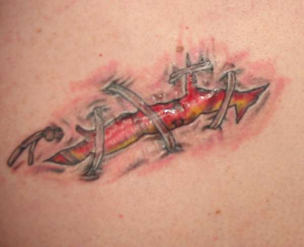 SCAR tattoo