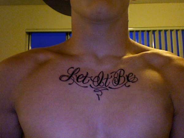 Let It Be tattoo