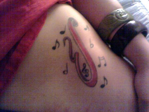 Music in my Blood tattoo