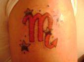 SCORPIO SIGN tattoo