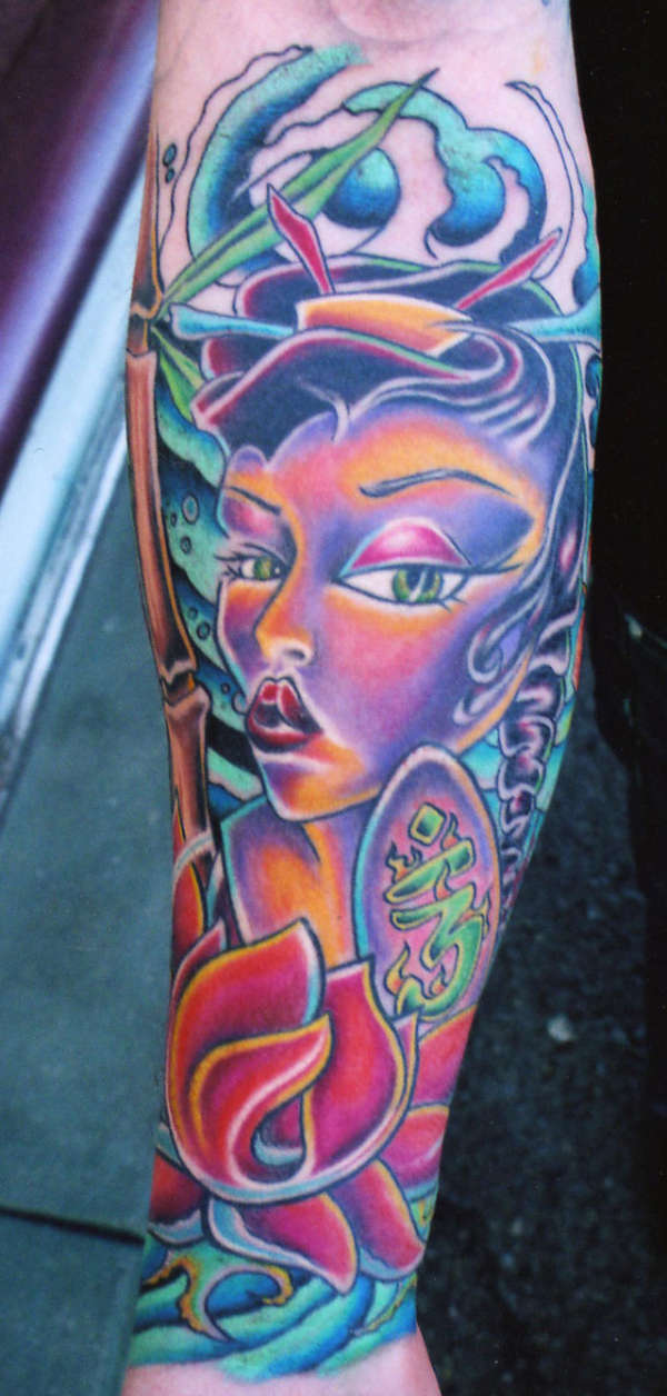 geisha tattoo