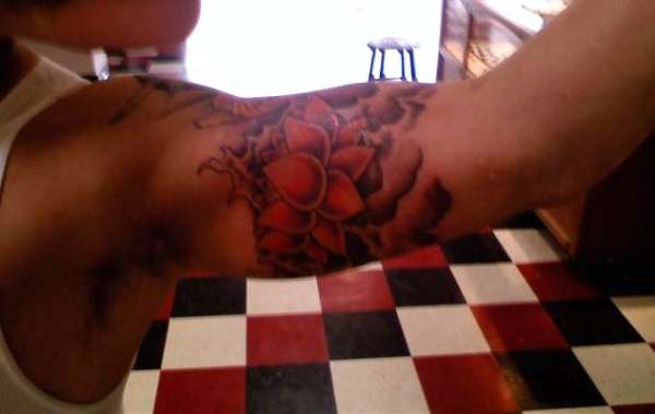 Lotus on inner arm....OMG tattoo