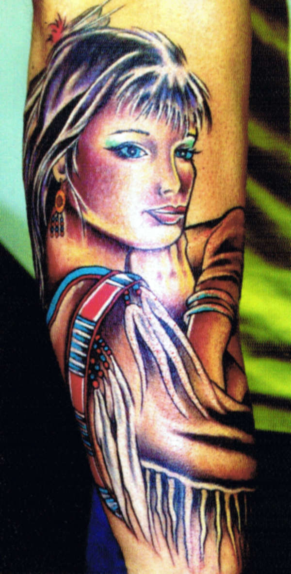 native princess tattoo