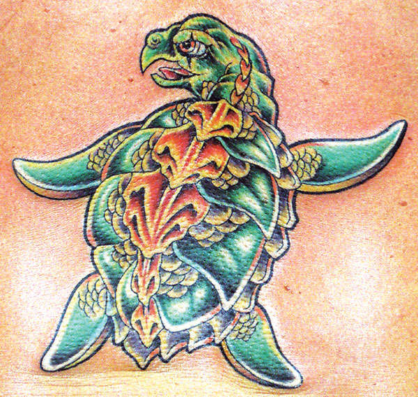 sea turtle2 tattoo