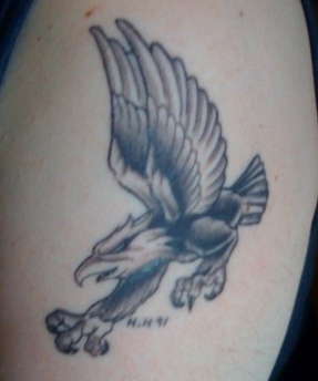 My Hawk tattoo