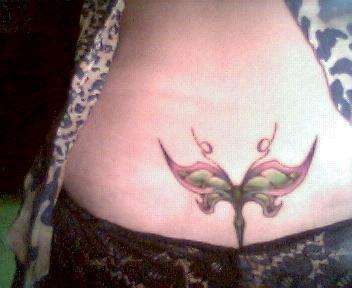 Mythical Moth tattoo