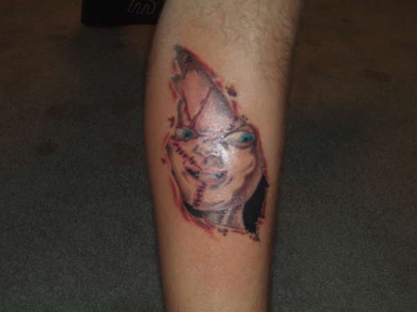 Chucky tattoo