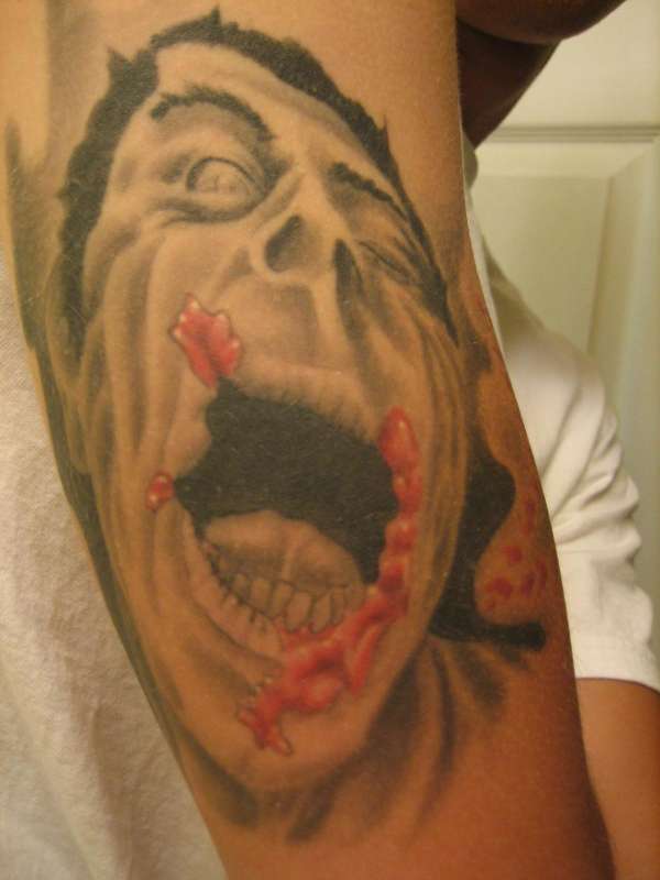 Zombie tattoo