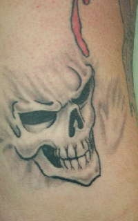 Evil Self Portrait tattoo
