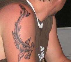 Hammerhead tattoo