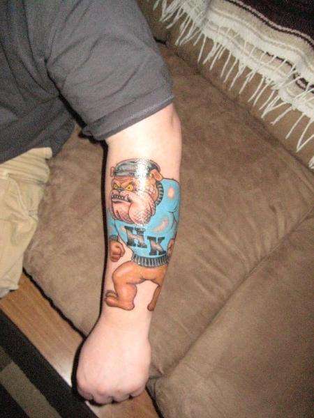 School of Hard Knox tattoo