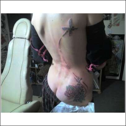 finished tat tattoo