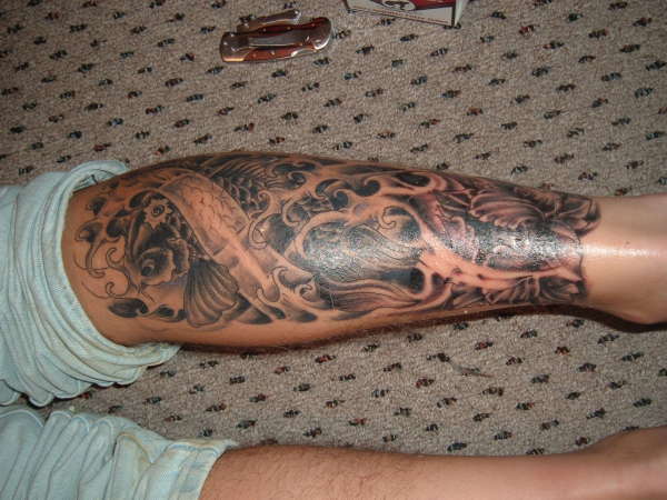 koi tattoo
