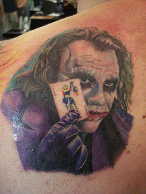 Joker By greg ashcraft at skinworx tattoo