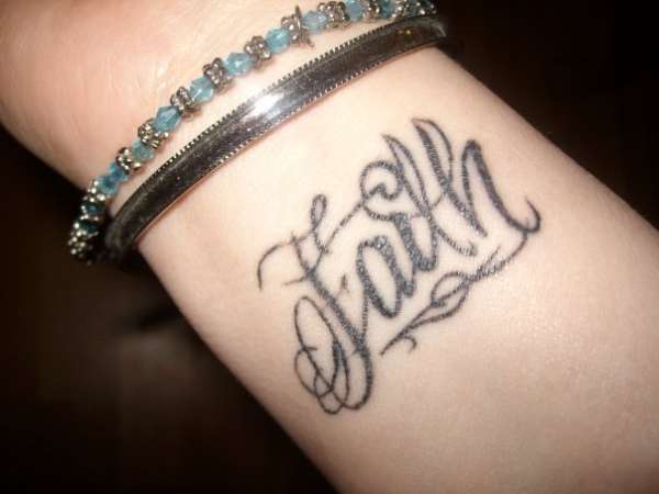 Faith tattoo