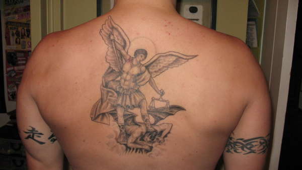 Saint Michael's tattoo