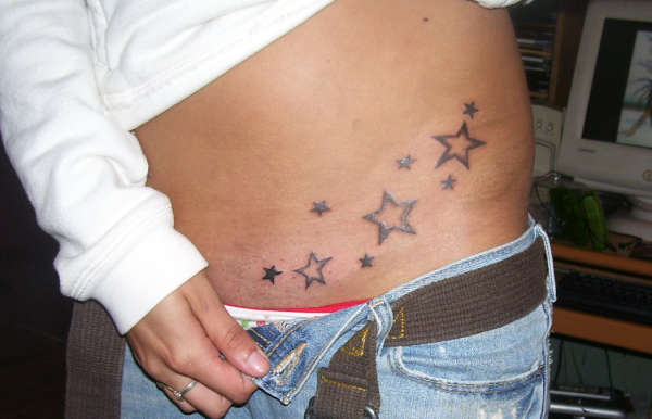 Shaded Stars tattoo