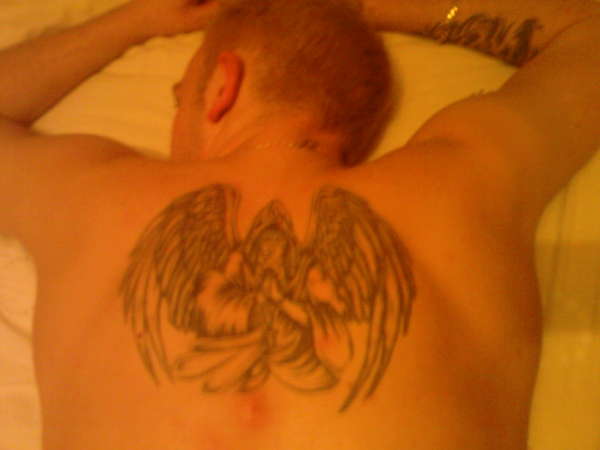 angel tattoo