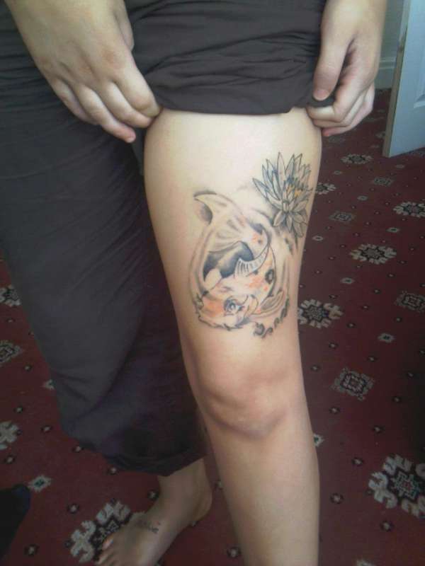 koi tattoo