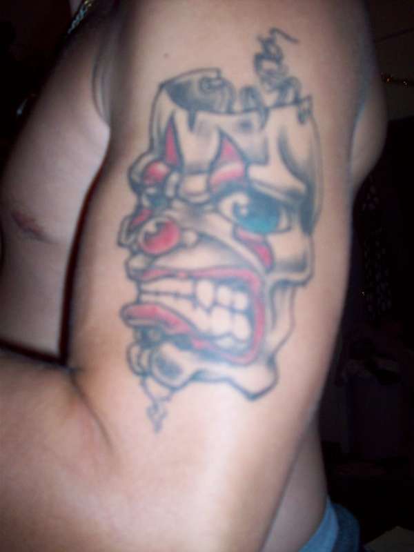 cry later evil tattoo
