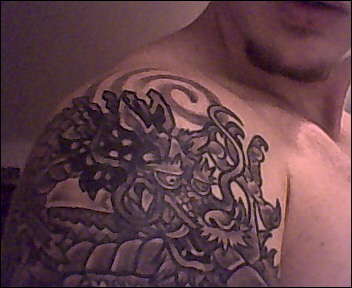 dragon tattoo