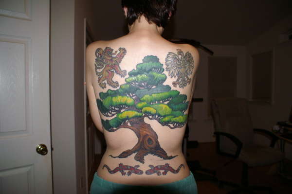 Tree tattoo