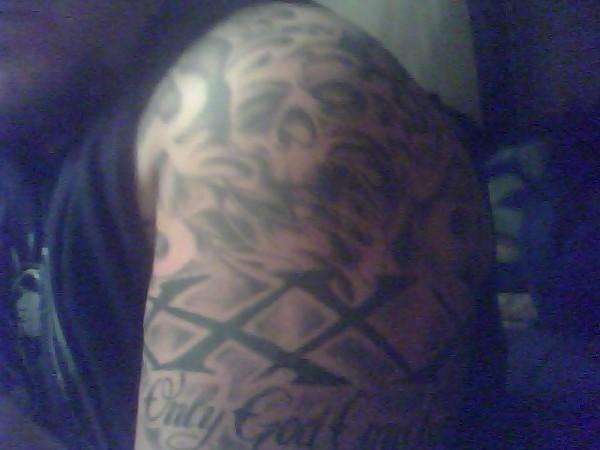 left arm sleave tattoo