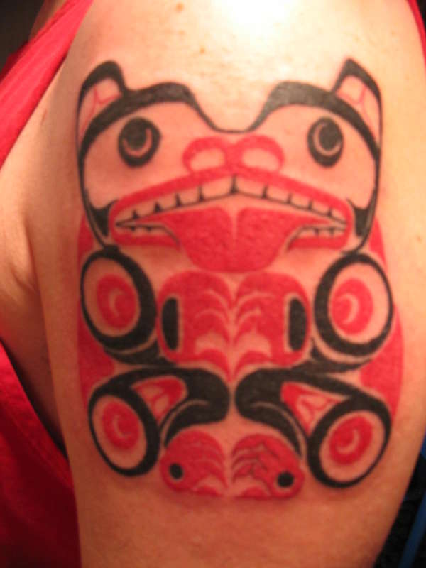 totom bear tattoo