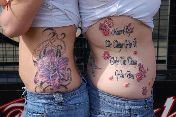 best friends got done 2getha tattoo