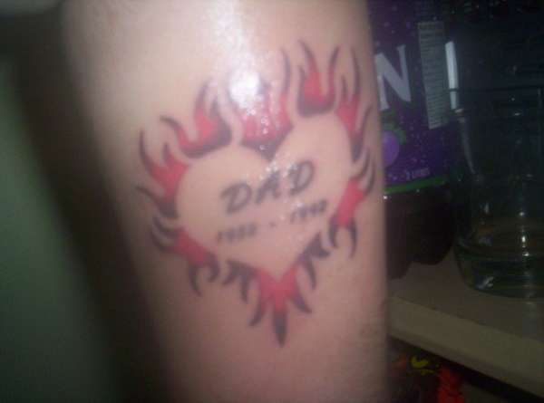 my second. in memory of my dad. tattoo